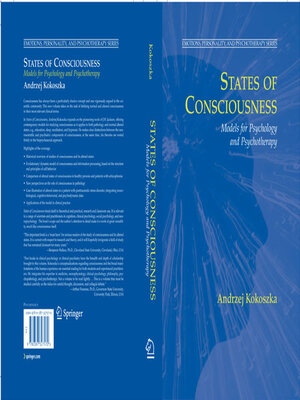 cover image of States of Consciousness